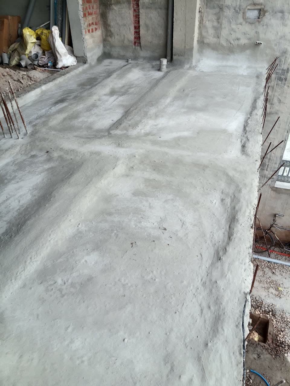 Perimeter edge and parapet wall junction waterproof seal application in Chandigarh