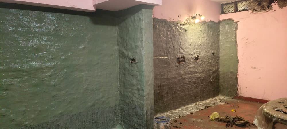Comprehensive panoramic quality inspection of completed terrace waterproofing in Mohali